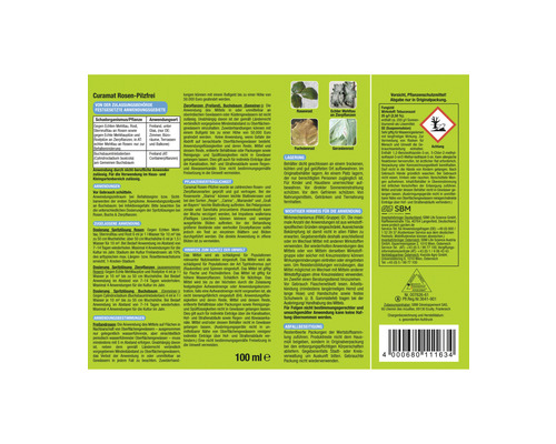 Curamat Rosen-Pilzfrei Flasche, 100 ml