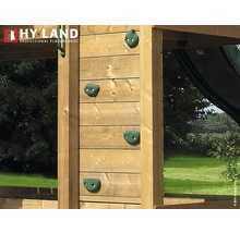 Spielturm Hyland Projekt 1 Holz mit Rutsche grün-thumb-3
