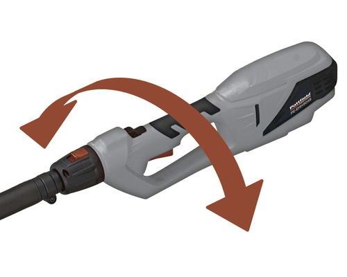 Pattfield PE-EHH9048 Heckenschere mit Drehfunktion und Pfeilmarkierung