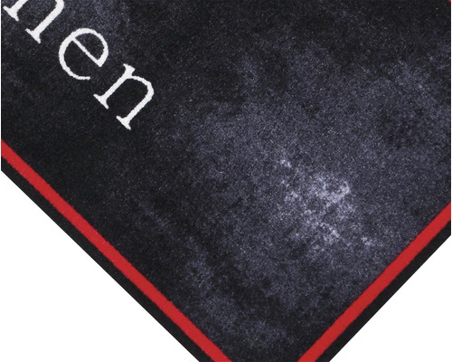 Fußmatte mit Schriftzug