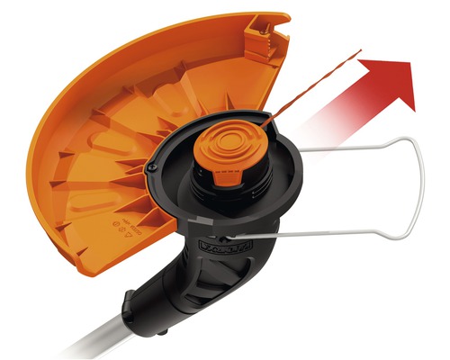 Rasentrimmer-Schnur 3 Mm Quadratisch – Nylon, 50/100/120 M, Orange, Für Freischneider