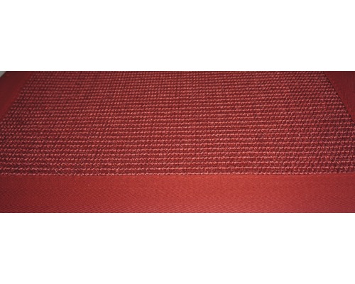 Detailansicht eines Sisalteppichs