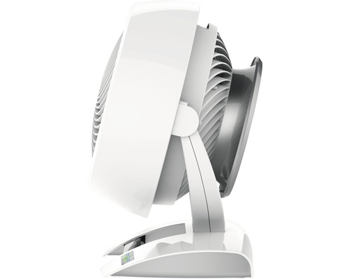 Weißer Tischventilator zur Luftzirkulation