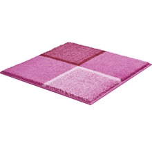 Quadratische Badematte mit geometrischem Muster