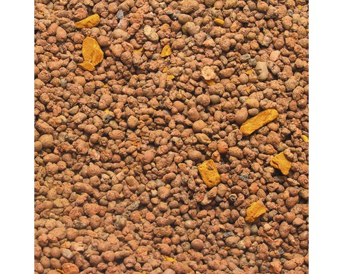 Nahaufnahme von Tongranulat für Pflanzen