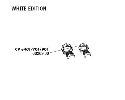 Zwei Eckregulierventile für die Eckmontage