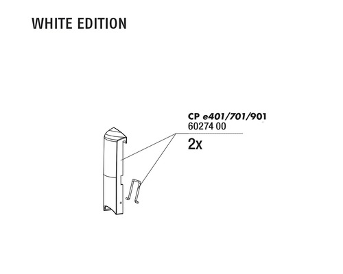 Eckprofil mit Zubehör für die White Edition