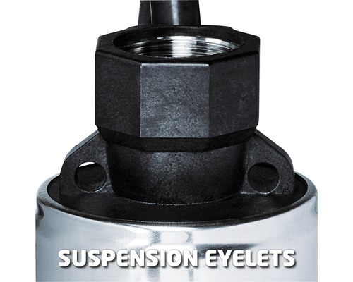 Detailaufnahme einer Aufhängeöse