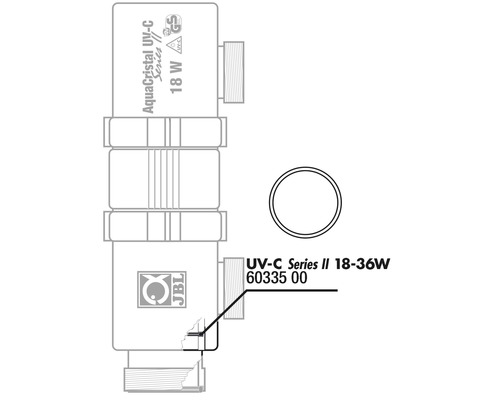 JBL AquaCristal UV-C Wasserklärer Schema