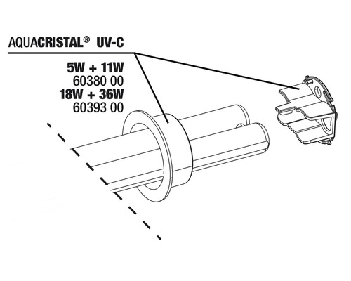 Aquacristal UV-C Ersatzteile