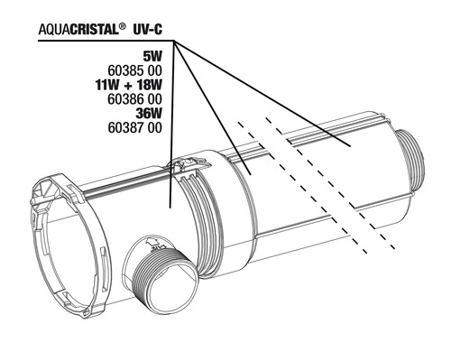 AQUACRISTAL UV-C Wasserklärer