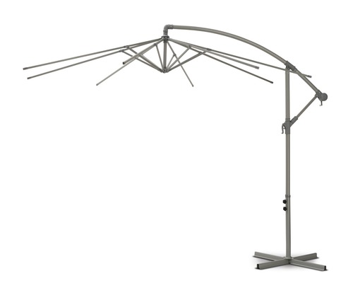 Gestell für Sonnenschirm mit seitlichem Mast