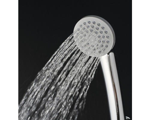 Handbrause mit Wasserstrahl