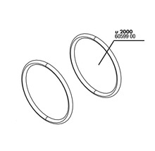 O-Ring Abdeckung und Schlauchanschluss JBL u2000-thumb-1