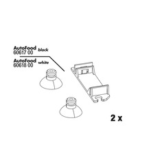 Sauger JBL AutoFood komplett 2 Stück schwarz