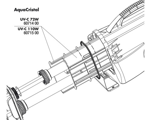 AquaCristal UV-C Klärmodul Schema