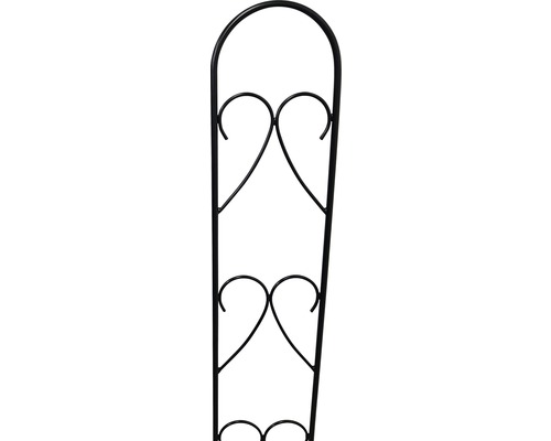 Gartengerüst aus Metall mit Herzdesign für Pflanzen