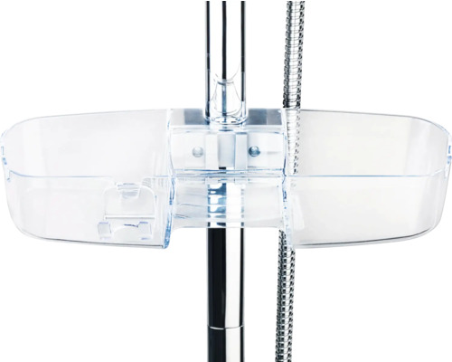 Duschregal zur Montage an einer Duschstange