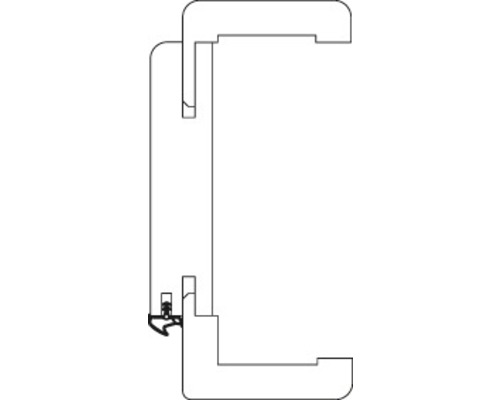 Fensterprofil für den Fensterbau