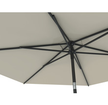 Sonnenschirm Mittelstockschirm Soluna Cessy Ø 300 cm Polyester (PES) ecru-thumb-7