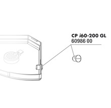 Gummipuffer JBL CP i_gl Bodenplatte 2 Stück