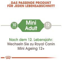 Royal Canin Mini Adult Hundeernährung für Hunde von 10 Monaten bis 12 Jahren