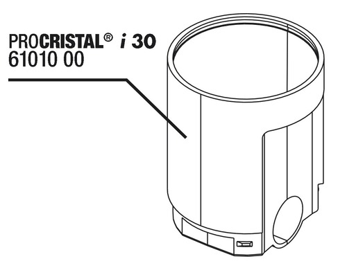 ProCristal i30 Filtertopf