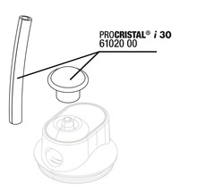 Schlauch und Kappe JBL ProCristal i30 Lufteinzug-thumb-1