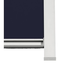 Detailansicht einer Markise mit Stoff und Rahmen