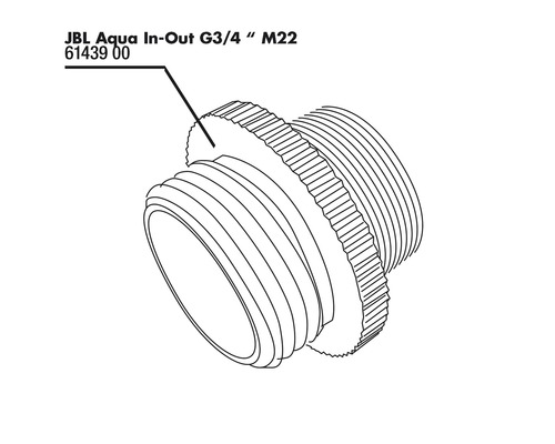 JBL Aqua In-Out G3/4 Zoll M22