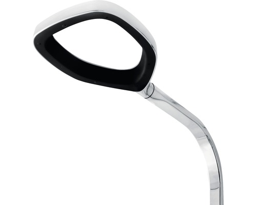 Gebogene Tischleuchte aus Metall