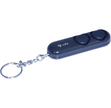 Taschenalarm mit Schlüsselanhänger 120 dB SPL/30 X4-Life schwarz-thumb-2