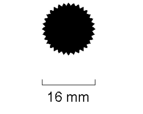 Siegel für 16 Millimeter