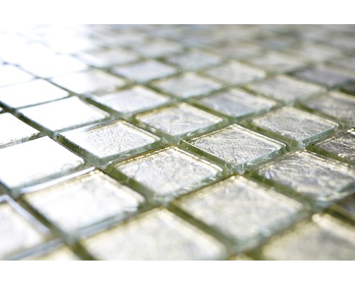 Mosaikfliesen aus Glas, Nahaufnahme