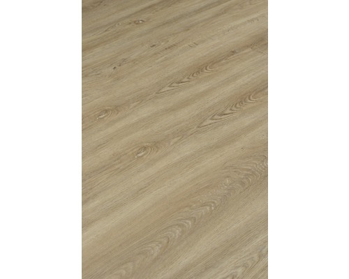 Nahaufnahme eines Laminatbodens mit Holzoptik