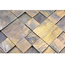 Metallmosaik Kupfer 3D XK 3DC 06 29,1x29,1 cm