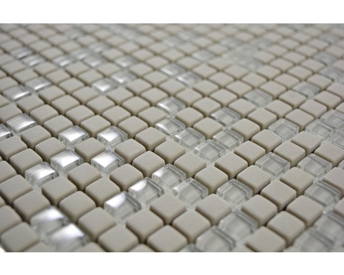 Mosaikfliesen aus Steinzeug und Glas