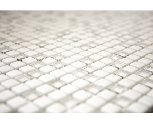 Mosaikfliese aus Glas und Keramik