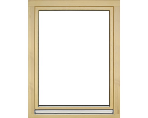 Holzfensterrahmen mit Aluminium-Fensterbank