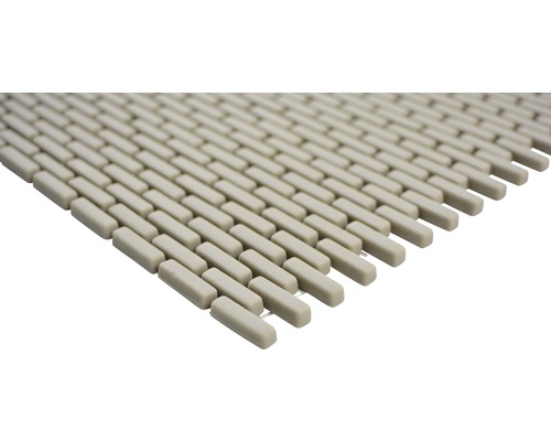 Mosaikfliese aus Keramik im Querformat