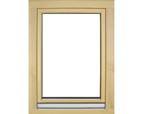 Holzfensterrahmen mit Insektenschutzgitter
