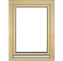 Holzfensterrahmen mit Rollladenführung