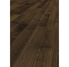 Bodenbelag aus dunklem Holz