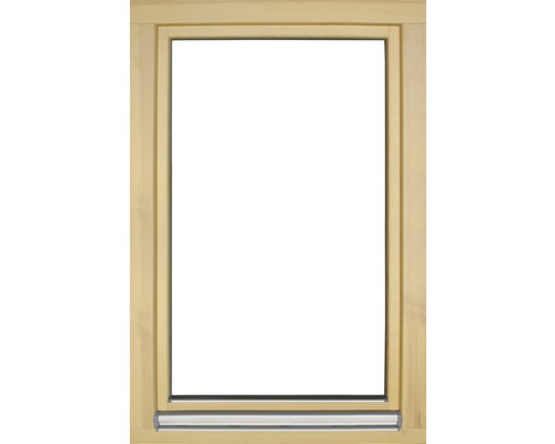 Holzfensterrahmen mit Aluminium-Fensterbank