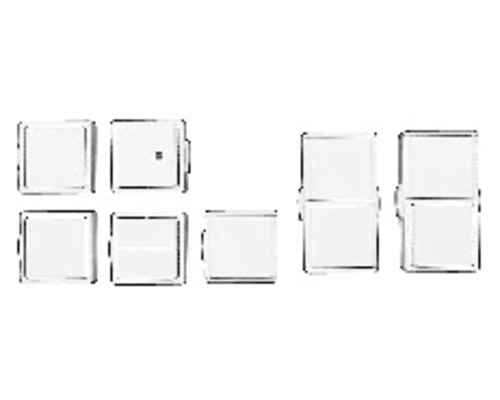 Aufputzgehäuse für Schalter und Steckdosen