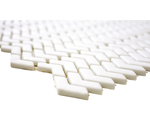 Keramikmosaikfliese, Chevronmuster