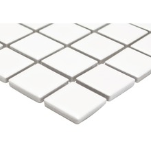 Keramikmosaik B-140 30,2x33 cm weiß