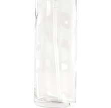 Leerer Seifenspender aus Glas