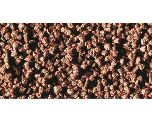 Nahaufnahme von Tongranulat für den Gartenbau