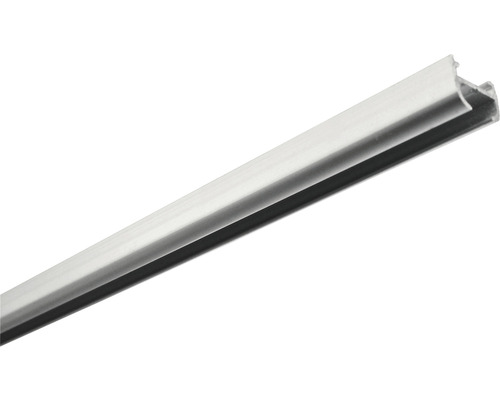 Aluminium-Vorhangschiene 13 mm Komplettset aluminium 250 cm